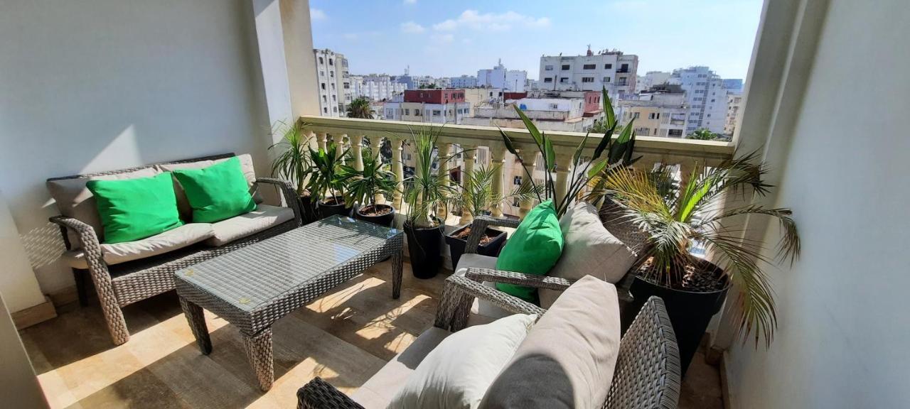 Grand Appartement De Luxe Vue Mer Casablanca Exterior foto