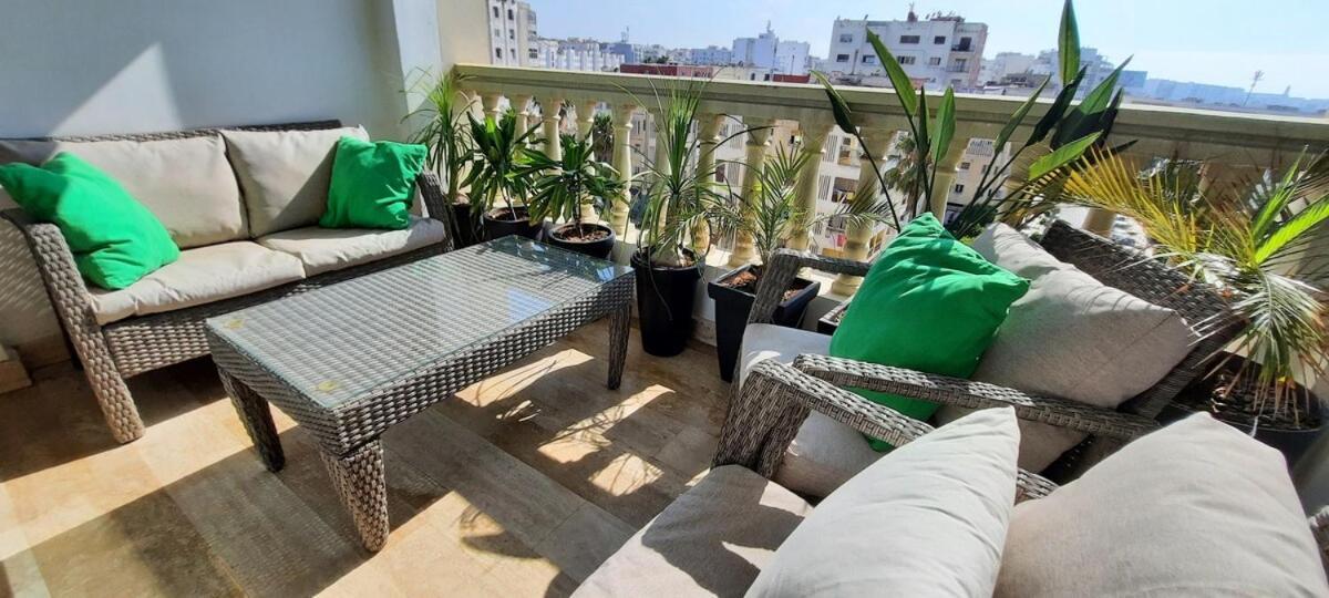Grand Appartement De Luxe Vue Mer Casablanca Exterior foto